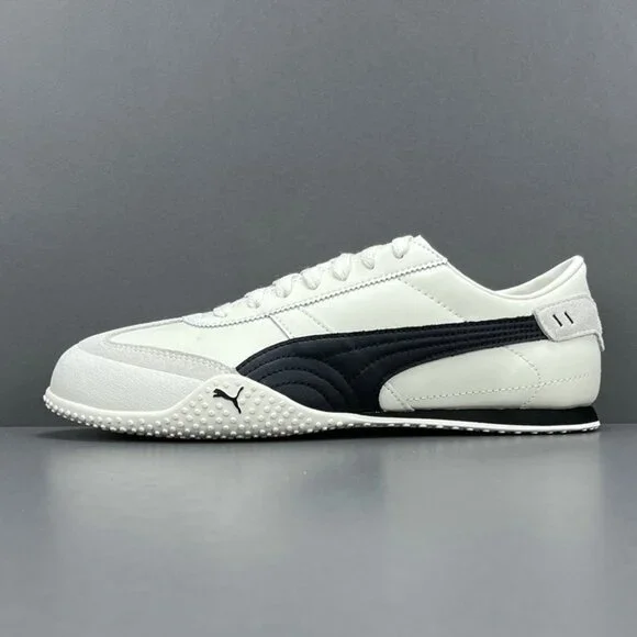 Puma Black And White Suede With Anti-Slip Sneakers - Picture 4 of 11